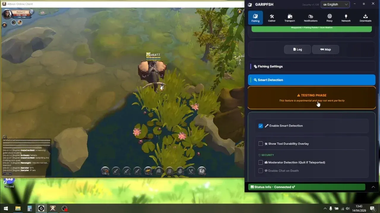 BOT 3 IN 1 для Albion Online — скриншот интерфейса 1