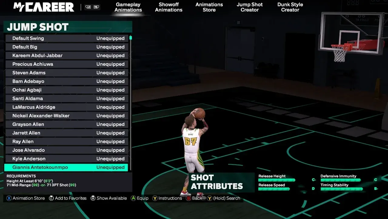UNNAMED NBA 2K26 для NBA 2K — скриншот интерфейса 1