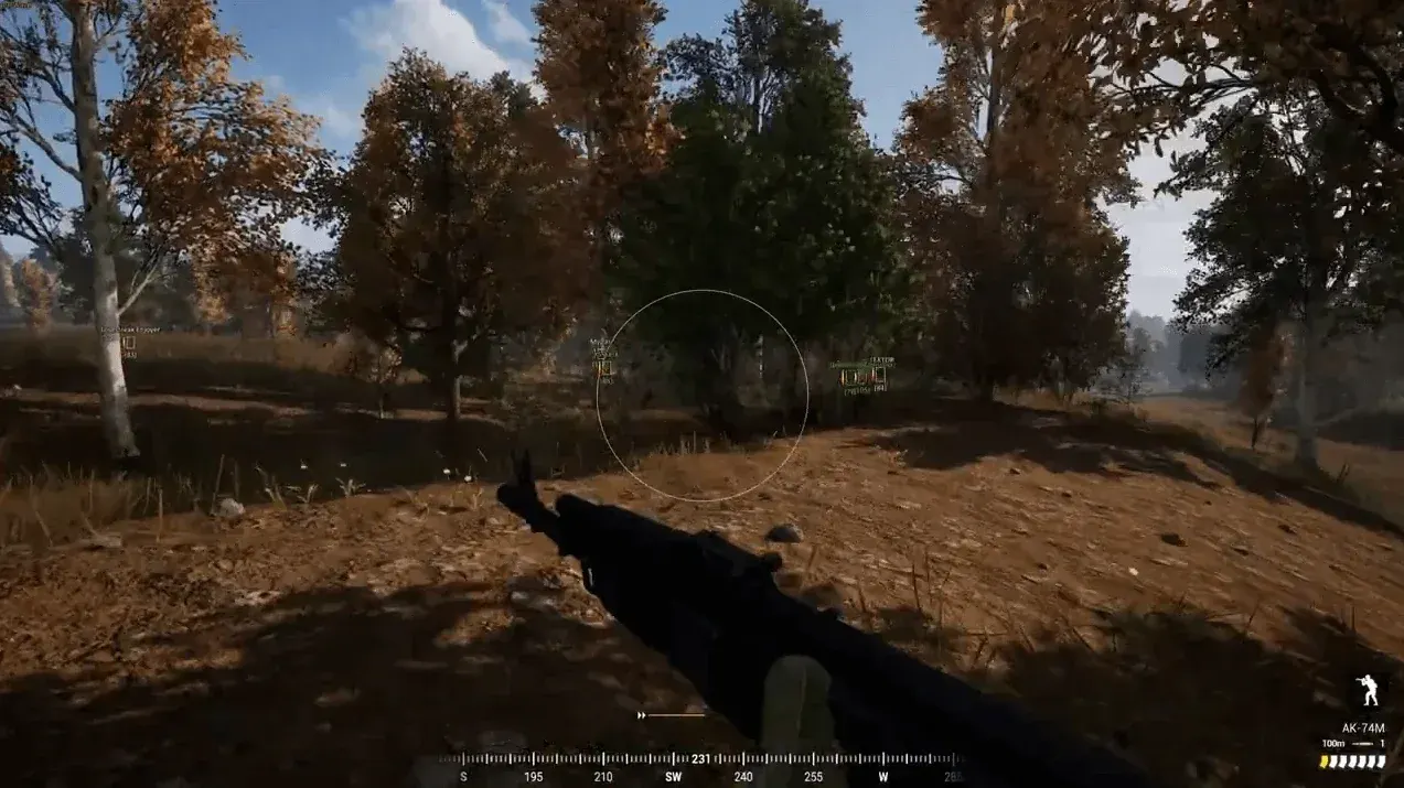 DULLWAVE для Squad — скриншот интерфейса 1