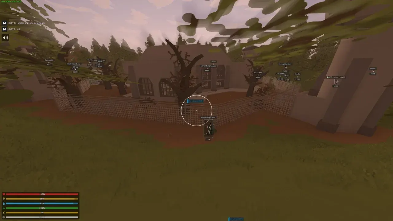 ARCANE для Unturned — скриншот интерфейса 1