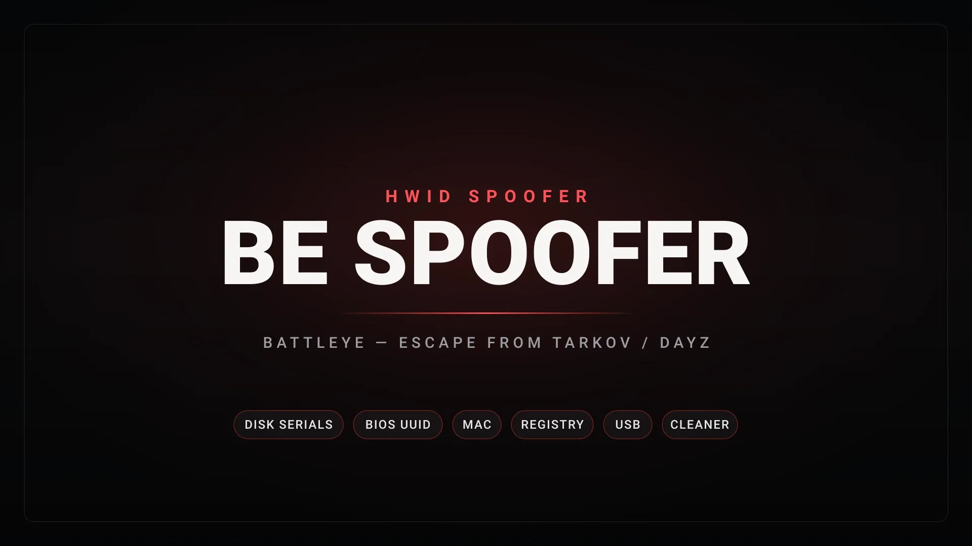 BE SPOOFER